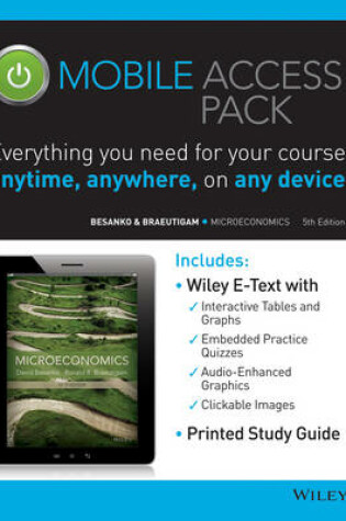 Cover of Microeconomics 5th Edition Mobile Access Pack