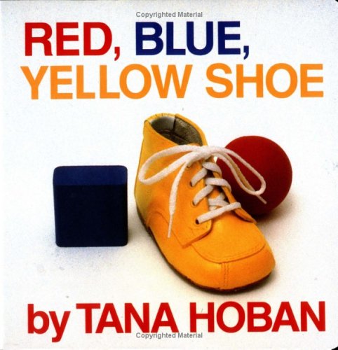 Book cover for Red, Blue, Yellow Shoe