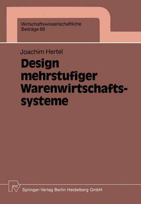 Book cover for Design Mehrstufiger Warenwirtschaftssysteme