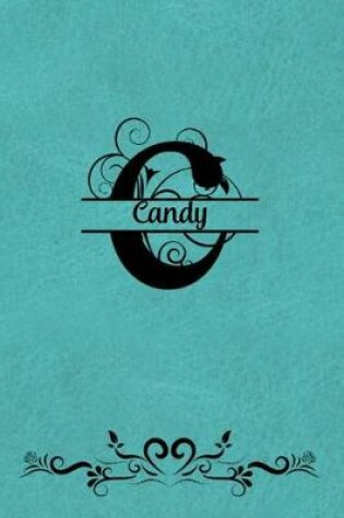 Cover of Split Letter Personalized Name Journal - Candy