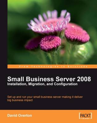 Book cover for Small Business Server 2008 – Installation, Migration, and Configuration