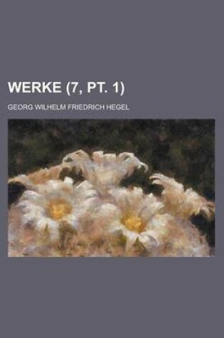 Cover of Werke (7, PT. 1)