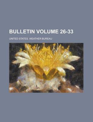 Book cover for Bulletin (26-33)