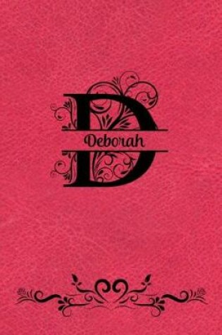 Cover of Split Letter Personalized Journal - Deborah