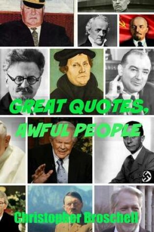 Cover of Great Quotes, Awful People