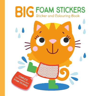 Cover of Big Foam Stickers: Cat