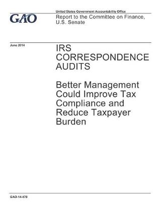 Book cover for IRS Correspondence Audits