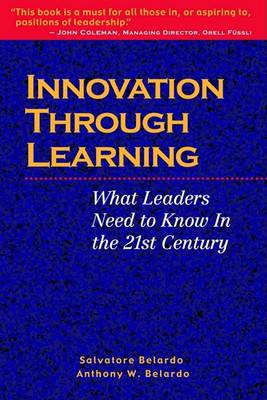 Book cover for Innovation Through Learning