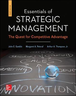 Book cover for Essentials of Strategic Management: The Quest for Competitive Advantage