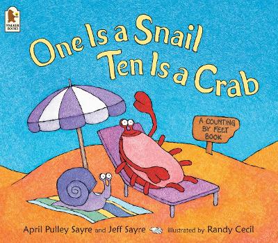 Book cover for One Is a Snail, Ten Is a Crab