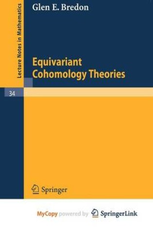 Cover of Equivariant Cohomology Theories