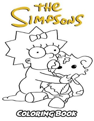 Book cover for The Simpsons Coloring Book