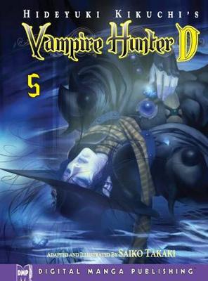 Book cover for Hideyuki Kikuchi's Vampire Hunter D Manga Volume 5