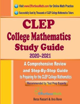 Book cover for CLEP College Mathematics Study Guide 2020 - 2021