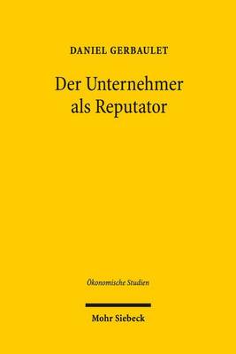 Book cover for Der Unternehmer als Reputator