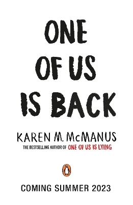 Cover of One of Us is Back