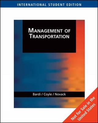 Book cover for Management of Transportation