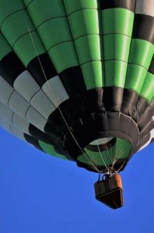 Cover of Green Hot Air Balloon Journal