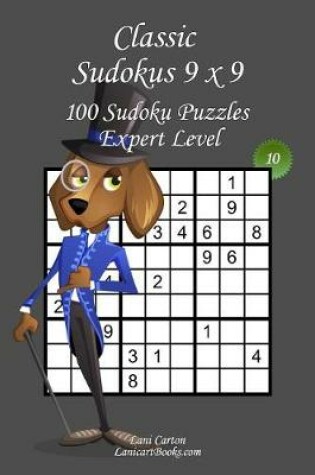 Cover of Classic Sudoku 9x9 - Expert Level - N°10