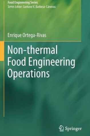 Cover of Non-thermal Food Engineering Operations