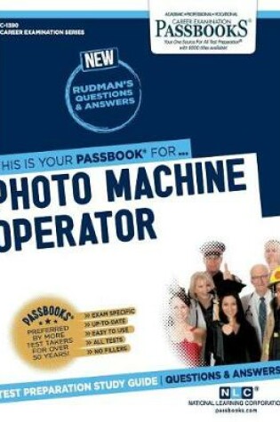 Cover of Photo Machine Operator (C-1390)