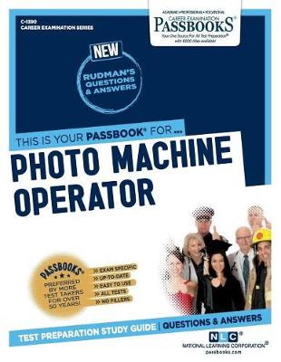 Book cover for Photo Machine Operator (C-1390)