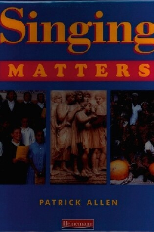 Cover of Singing Matters