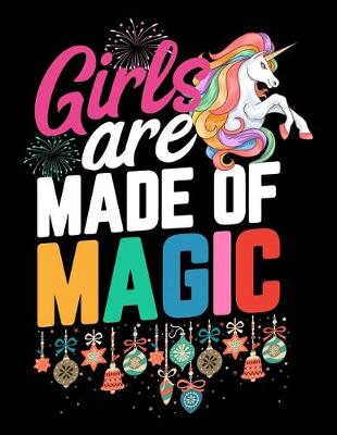 Book cover for Girls are made of magic