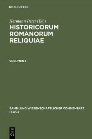 Cover of Historicorum Romanorum Reliqu CB