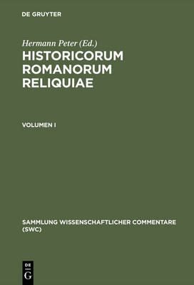 Book cover for Historicorum Romanorum Reliqu CB