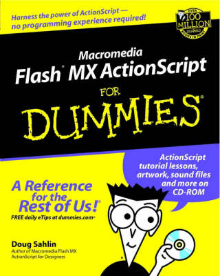 Cover of Macromedia Flash MX ActionScript for Dummies