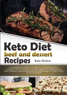 Book cover for Keto Diet Beef and Dessert Recipes