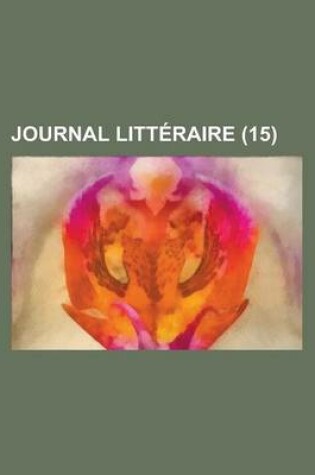 Cover of Journal Litteraire (15)