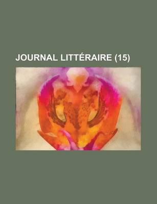 Book cover for Journal Litteraire (15)