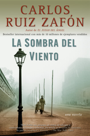 Cover of La sombra del viento / Shadow of the Wind