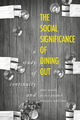 Book cover for The Social Significance of Dining out