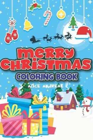 Cover of Merry Christmas Coloring Book