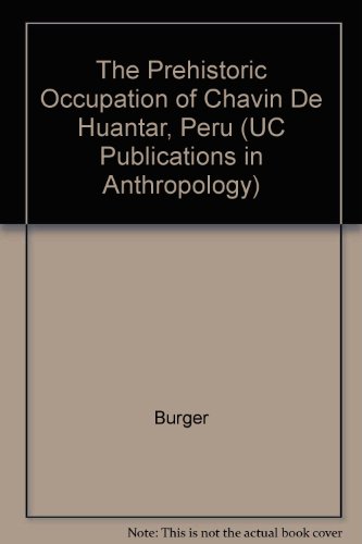 Cover of The Prehistoric Occupation of Chavin De Huantar, Peru