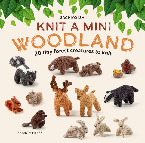 Book cover for Knit a Mini Woodland