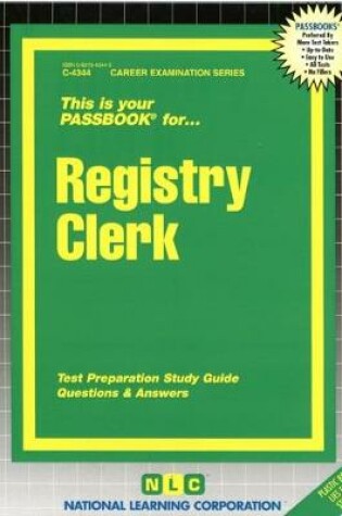 Cover of Registry Clerk