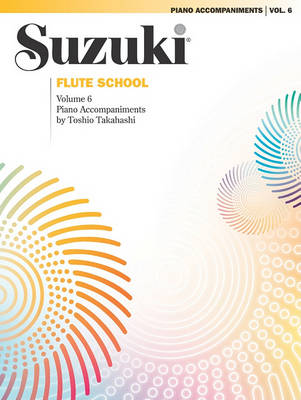 Book cover for Suzuki Flute School Piano Acc., Volume 6 (Revised)