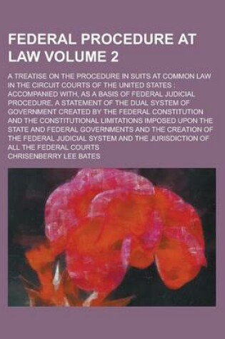 Cover of Federal Procedure at Law