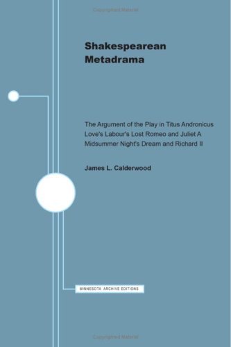 Book cover for Shakespearian Metadrama