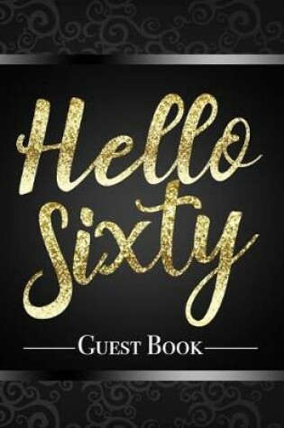 Cover of Hello Sixty Guest Book