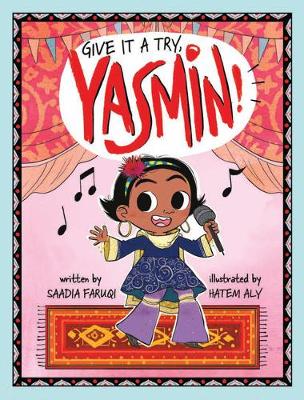 Book cover for Give it a Try, Yasmin!