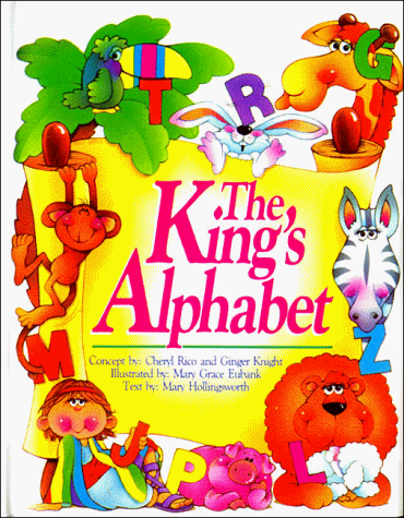 Book cover for The King's Alphabet-Mini Book