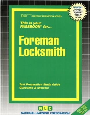 Book cover for Foreman Locksmith