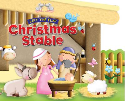 Book cover for Christmas Stable Lift the Flap