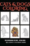 Book cover for Relaxing Coloring Book (Cats and Dogs)