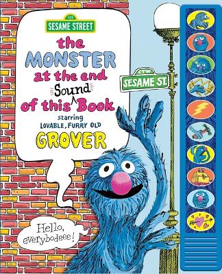 Book cover for Sesame Street Monster At The End Of This 10 Button Sound Book OP